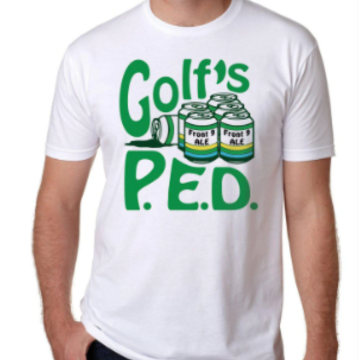 Golf's P.E.D. t-shirt