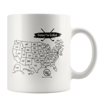 States I’ve Golfed – USA Mug
