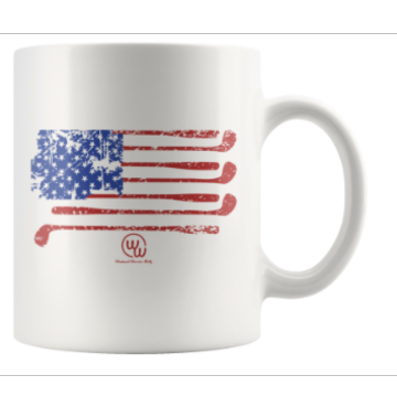 USA Golf Flag Mug