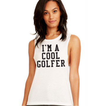 I'm A Cool Golfer Women's Muscle Tank